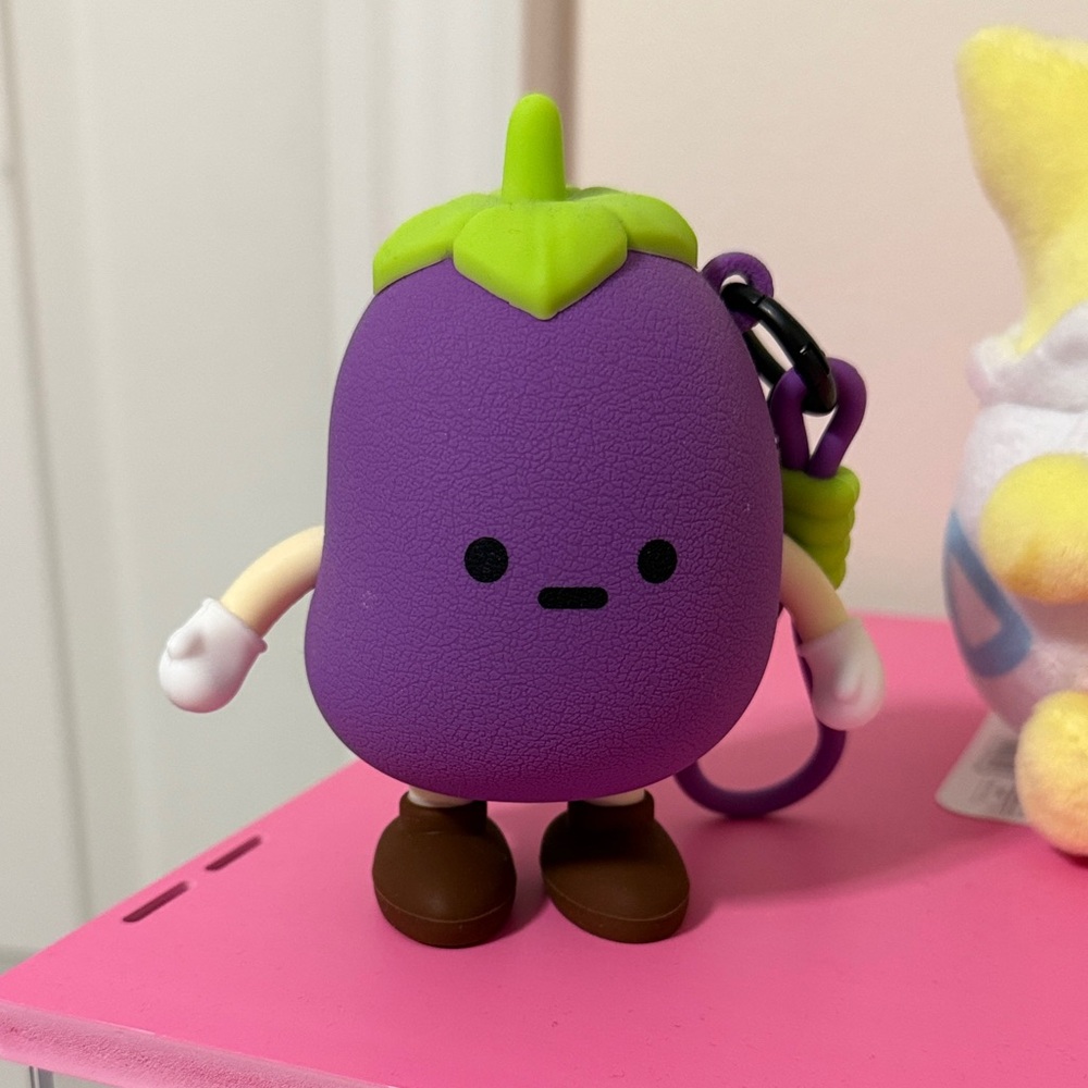 Purple Eggplant Coin Purse